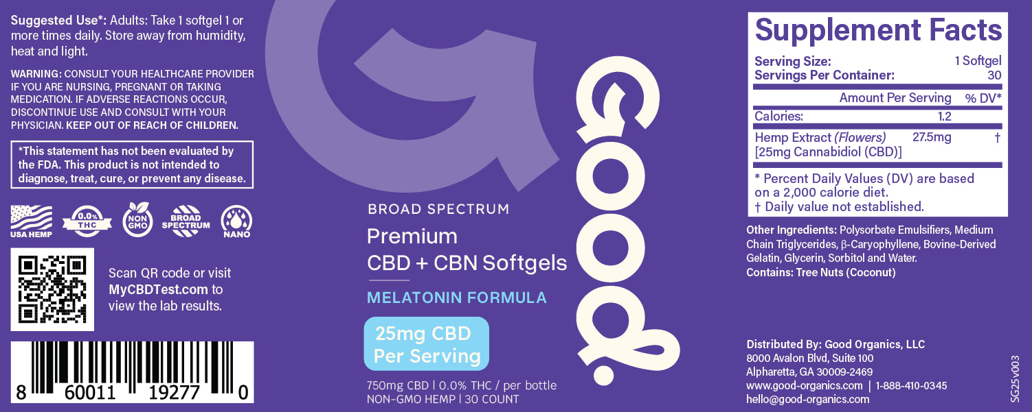 CBD SLEEP SOFTGELS WITH CBN