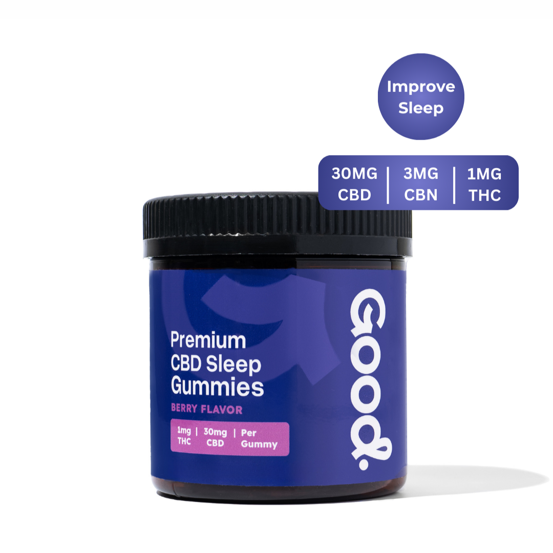 BERRY CBD SLEEP GUMMIES, 30MG CBD + 3MG CBN