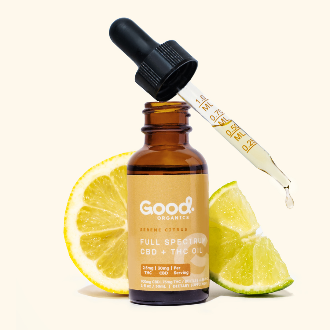 SERENE CITRUS CBD & THC TINCTURE