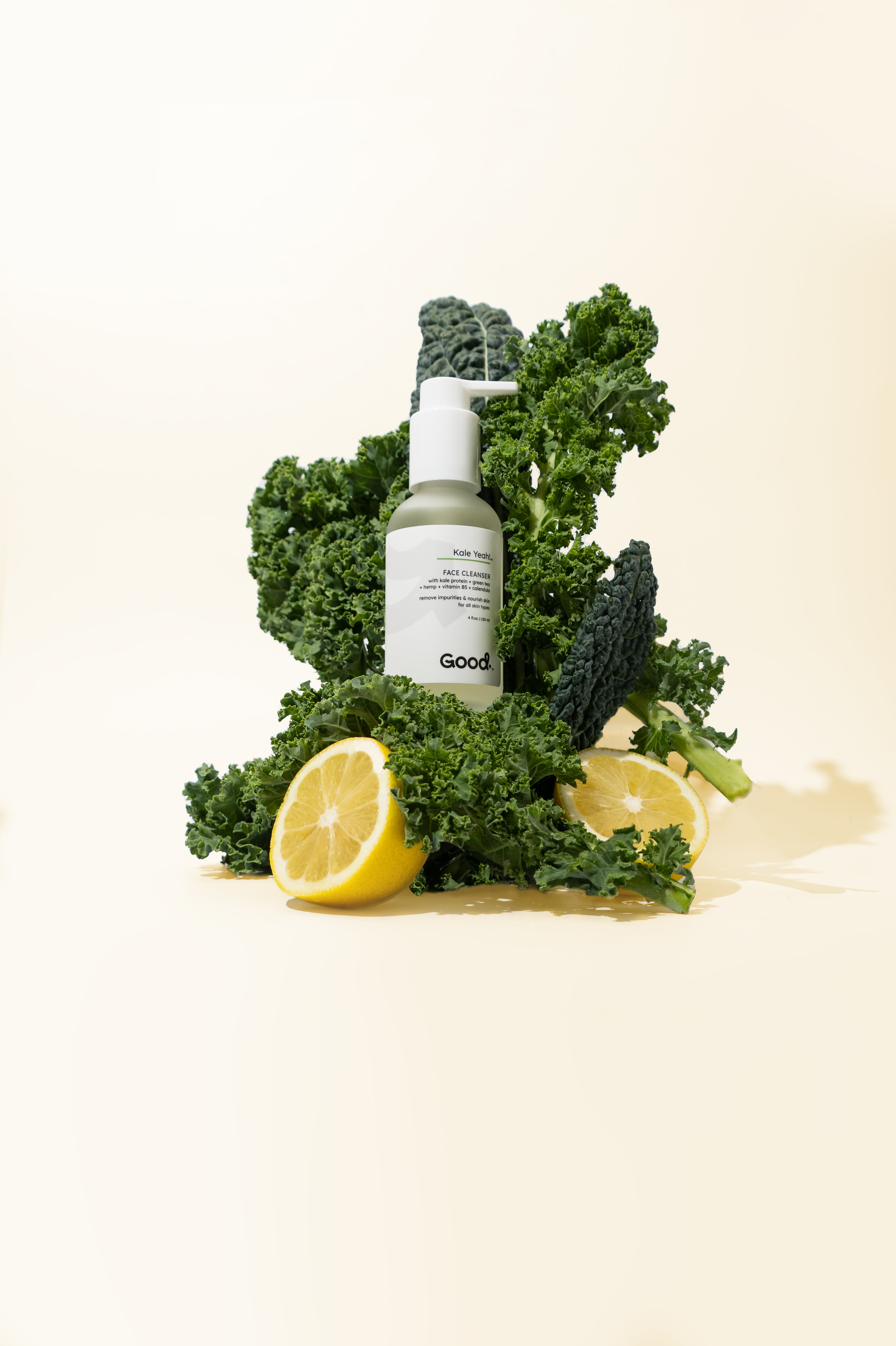 KALE YEAH!™️ GREEN TEA ANTIOXIDANT SUPERFOOD FACE CLEANSER